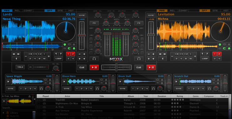 Download miglior programma per mixare musica e canzoni gratis - Download Mixxx - console virtuale per DJ su PC