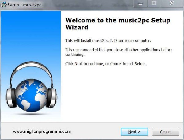 Guida music2pc - Guida programma per scaricare musica gratis da internet